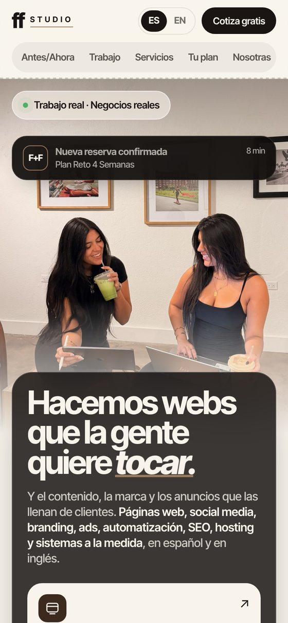 FF Studio en celular